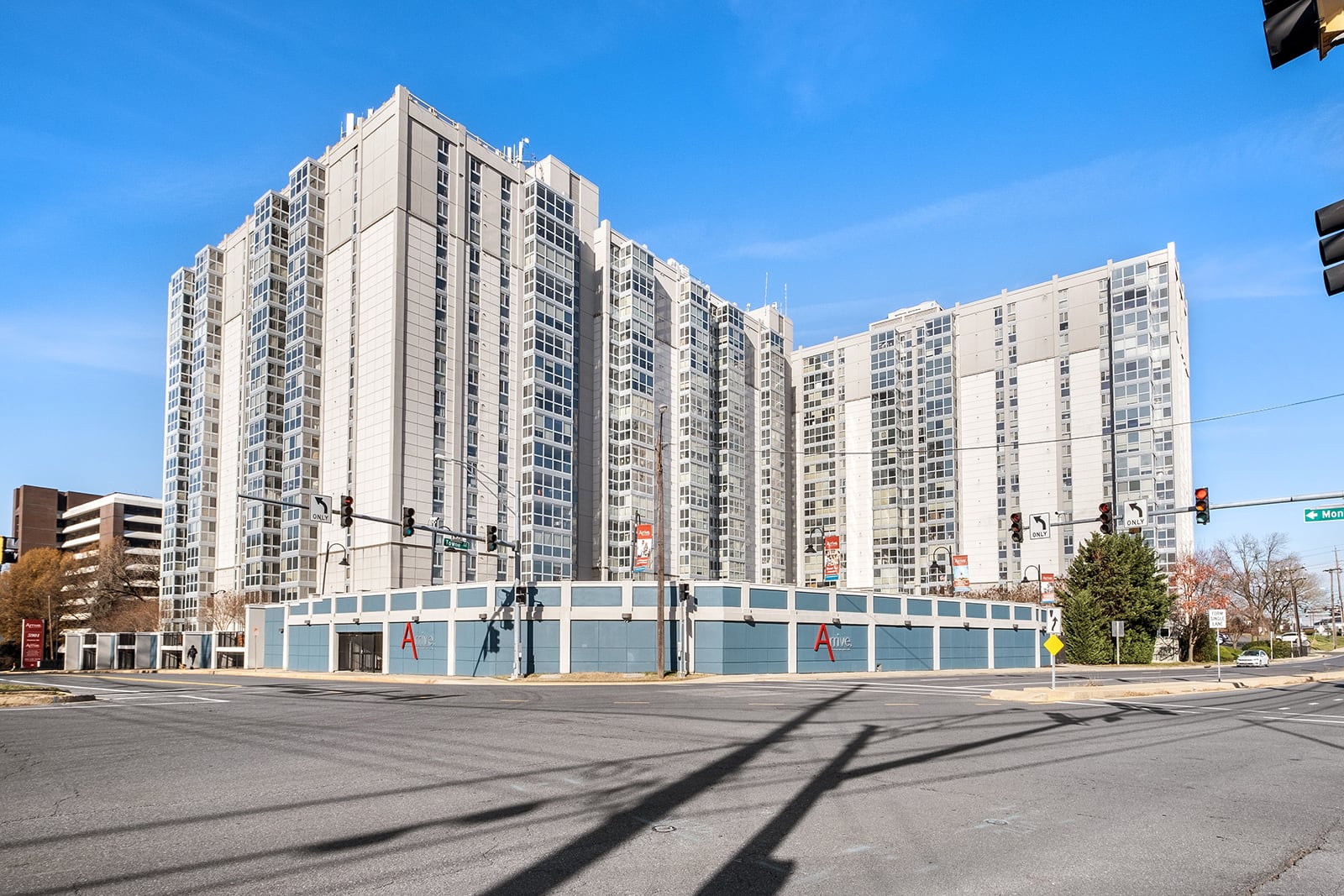 luxury bethesda apartment exterior